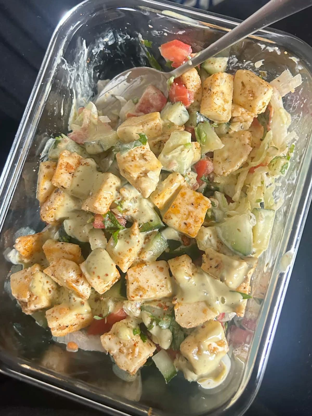 Spinach & Paneer Power Salad