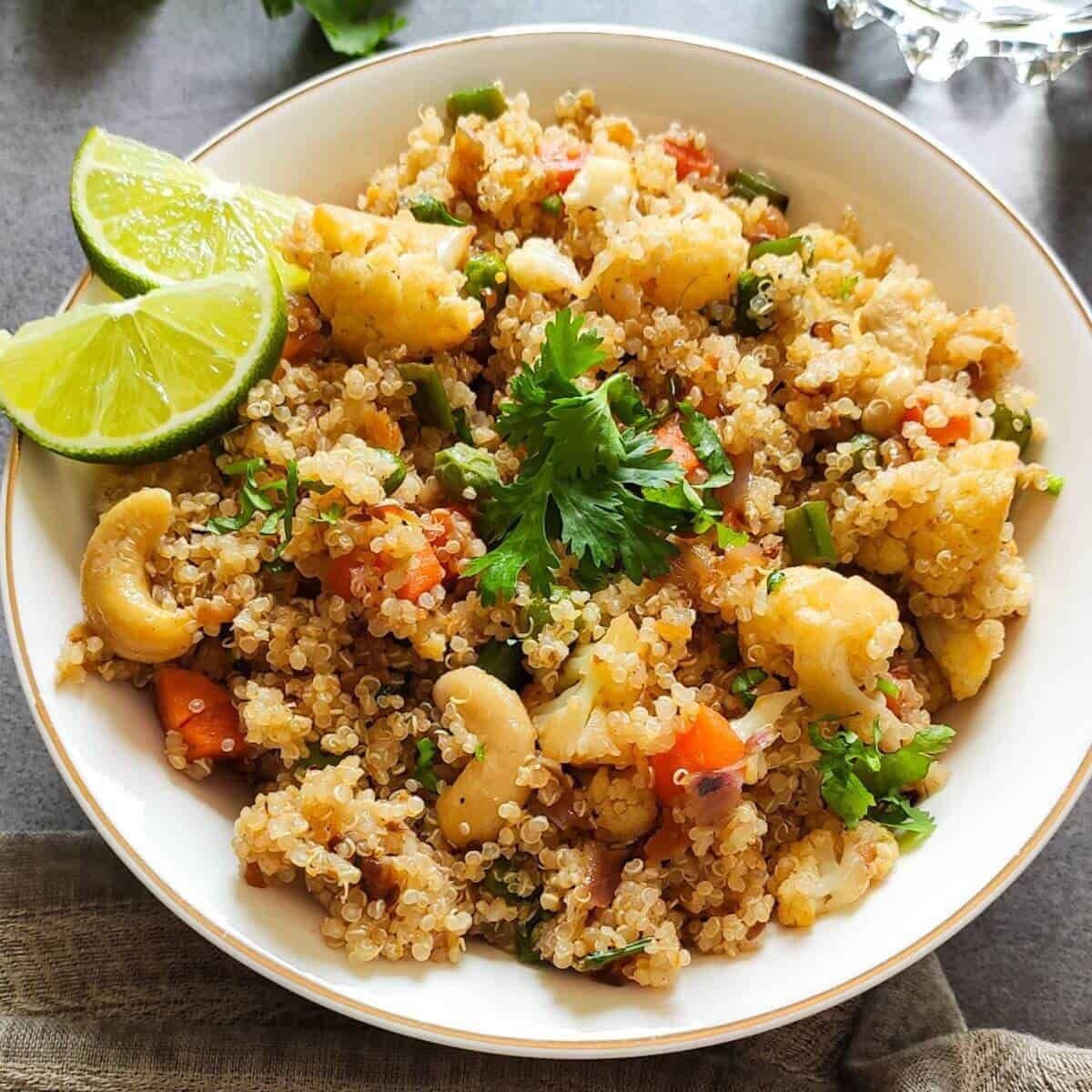 Quinoa Vegetable Pulao